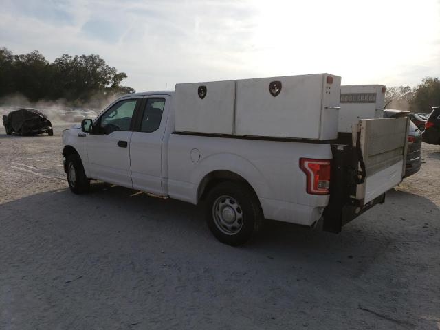 1FTEX1CF7HKC50018 - 2017 FORD F150 SUPER CAB WHITE photo 2