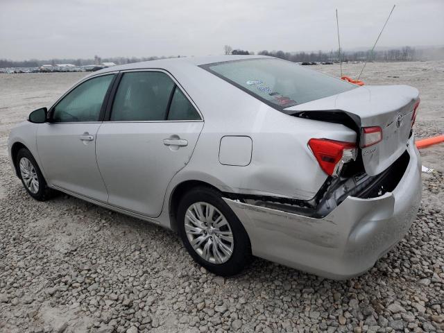4T1BF1FK2DU253787 - 2013 TOYOTA CAMRY L SILVER photo 2