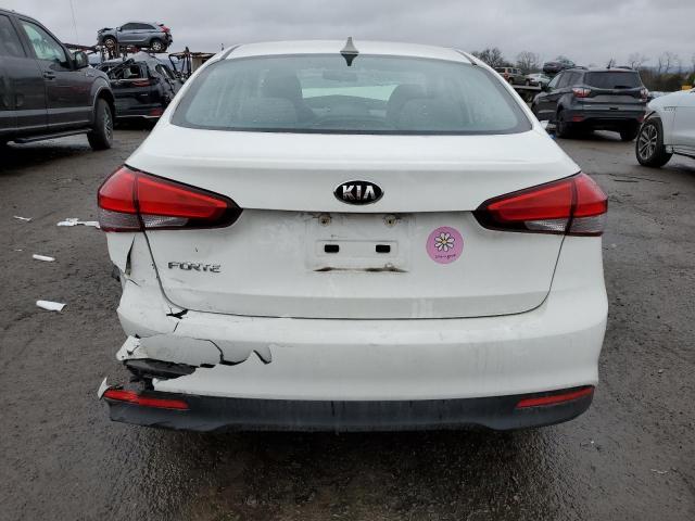 3KPFK4A70HE057759 - 2017 KIA FORTE LX WHITE photo 6