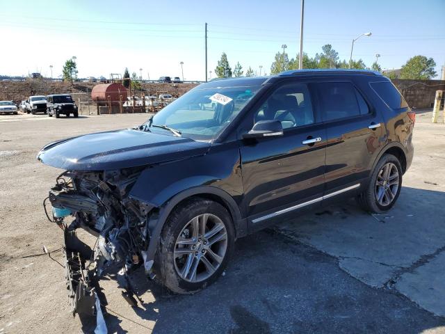 1FM5K7F88HGB59031 - 2017 FORD EXPLORER LIMITED BLACK photo 1