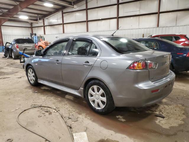 JA32U2FU1EU007766 - 2014 MITSUBISHI LANCER ES/ES SPORT GRAY photo 2