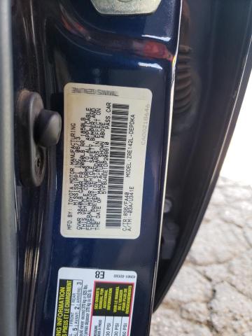 5YFBU4EE1DP209610 - 2013 TOYOTA COROLLA BASE BLUE photo 12