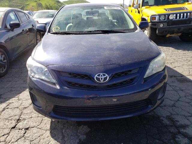 5YFBU4EE1DP209610 - 2013 TOYOTA COROLLA BASE BLUE photo 5