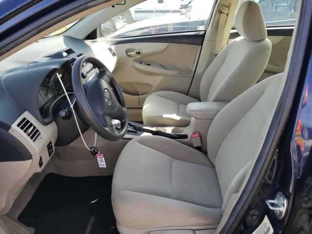 5YFBU4EE1DP209610 - 2013 TOYOTA COROLLA BASE BLUE photo 7