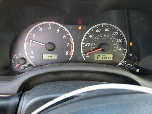 5YFBU4EE1DP209610 - 2013 TOYOTA COROLLA BASE BLUE photo 9