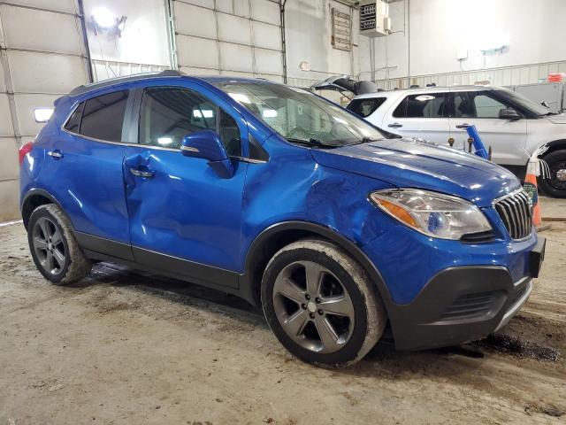 KL4CJASB9EB775241 - 2014 BUICK ENCORE BLUE photo 4