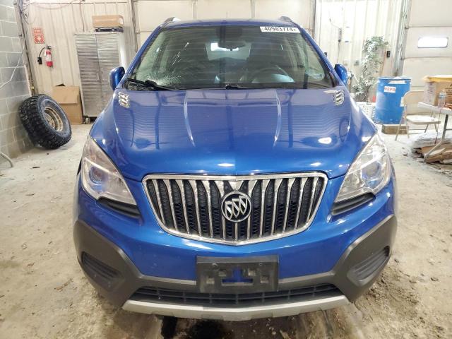 KL4CJASB9EB775241 - 2014 BUICK ENCORE BLUE photo 5