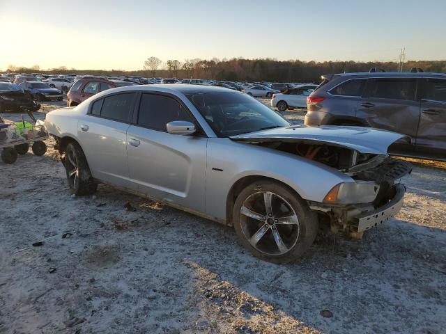 2C3CDXATXCH304654 - 2012 DODGE CHARGER POLICE SILVER photo 4