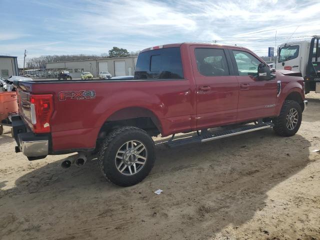 1FT7W2BTXKED66179 - 2019 FORD F250 SUPER DUTY RED photo 3