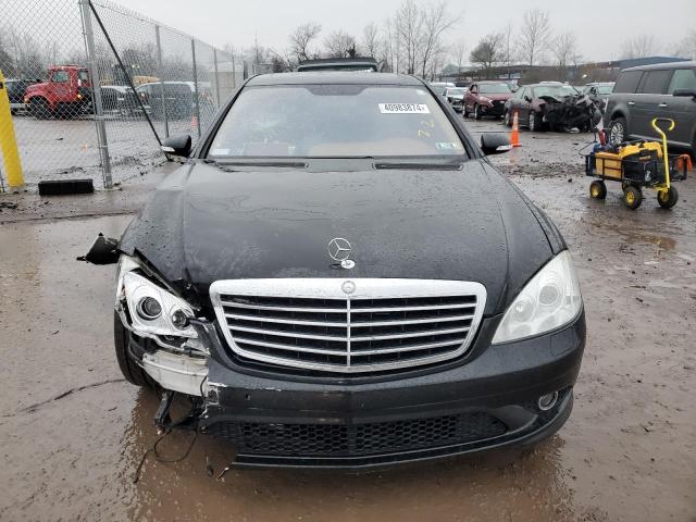 WDDNG71X27A113335 - 2007 MERCEDES-BENZ S 550 BLACK photo 5