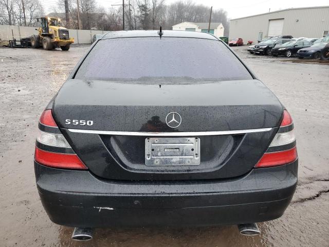 WDDNG71X27A113335 - 2007 MERCEDES-BENZ S 550 BLACK photo 6