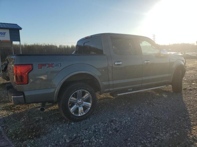 1FTEW1E46KKE11593 - 2019 FORD F150 SUPERCREW GRAY photo 3