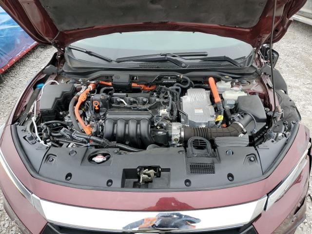 19XZE4F90KE020314 - 2019 HONDA INSIGHT TOURING BURGUNDY photo 11