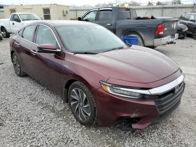 19XZE4F90KE020314 - 2019 HONDA INSIGHT TOURING BURGUNDY photo 4