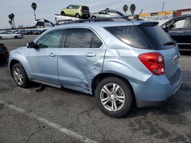 2GNALCEK7F6322519 - 2015 CHEVROLET EQUINOX LT BLUE photo 2