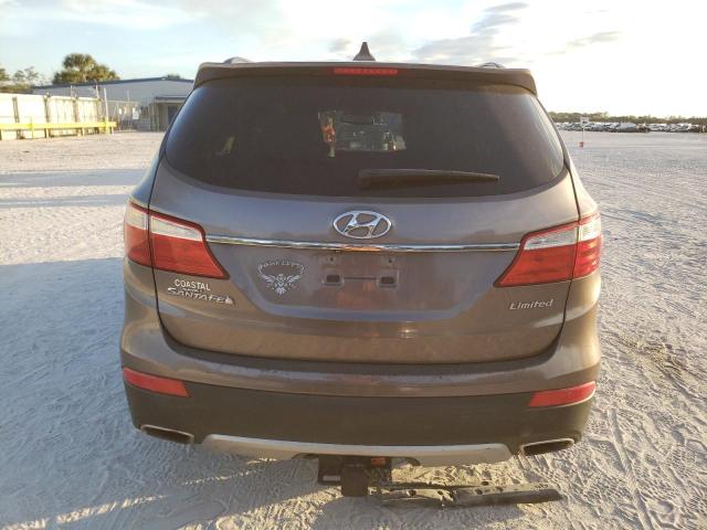 KM8SN4HF4FU117782 - 2015 HYUNDAI SANTA FE GLS TAN photo 6