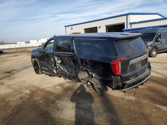 1GKS2GKD9PR439235 - 2023 GMC YUKON XL K1500 SLT BLACK photo 2