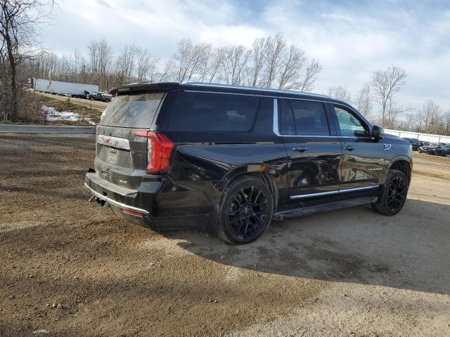 1GKS2GKD9PR439235 - 2023 GMC YUKON XL K1500 SLT BLACK photo 3