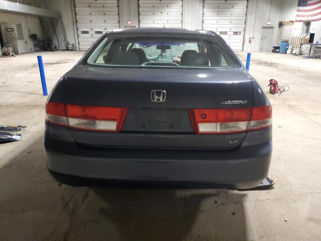 1HGCM56303A130604 - 2003 HONDA ACCORD LX BLUE photo 6