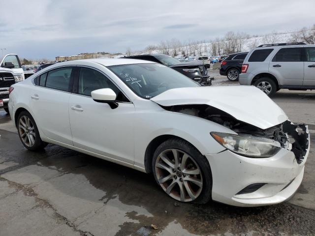 JM1GL1V53H1110045 - 2017 MAZDA 6 TOURING WHITE photo 4