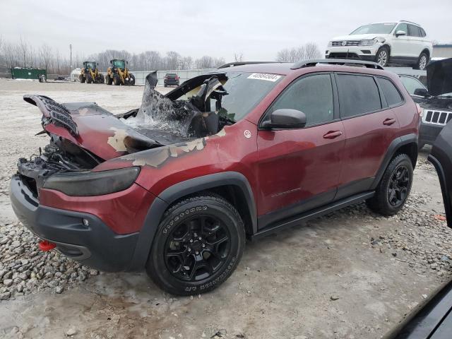 1C4PJMBN1KD318166 - 2019 JEEP CHEROKEE TRAILHAWK Bordo foto 1