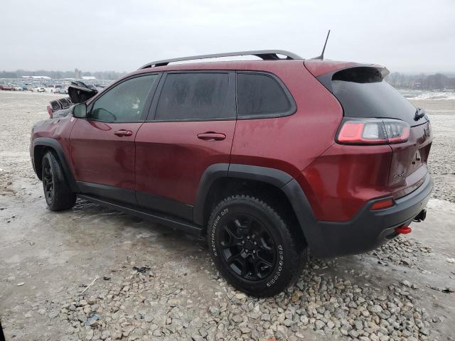 1C4PJMBN1KD318166 - 2019 JEEP CHEROKEE TRAILHAWK Bordo foto 2