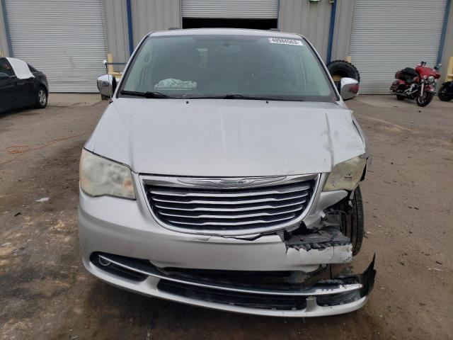 2C4RC1CG0CR338859 - 2012 CHRYSLER TOWN & COU TOURING L GRAY photo 5