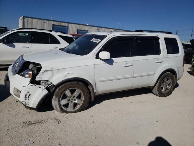 5FNYF3H51AB018531 - 2010 HONDA PILOT EXL WHITE photo 1