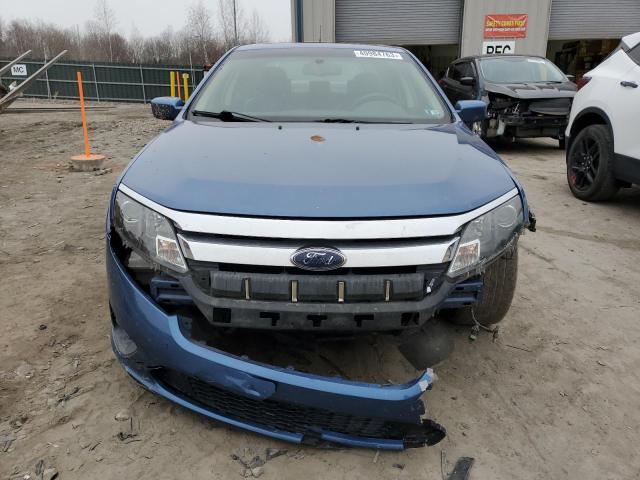 3FAHP0KC6AR232938 - 2010 FORD FUSION SPORT BLUE photo 5