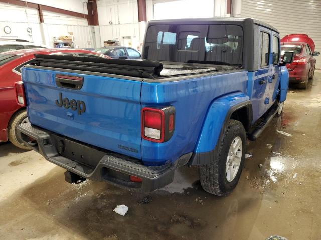 1C6JJTAG7ML513076 - 2021 JEEP GLADIATOR SPORT BLUE photo 3