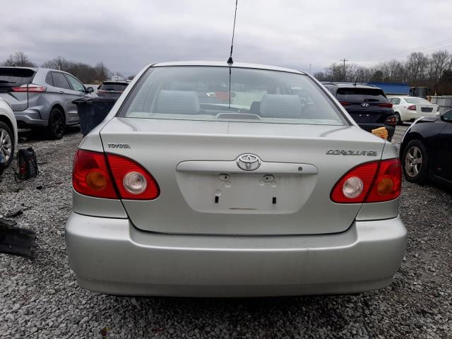 JTDBR32EX30022746 - 2003 TOYOTA COROLLA CE SILVER photo 6