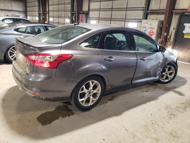 1FADP3J24EL267233 - 2014 FORD FOCUS TITANIUM GRAY photo 3