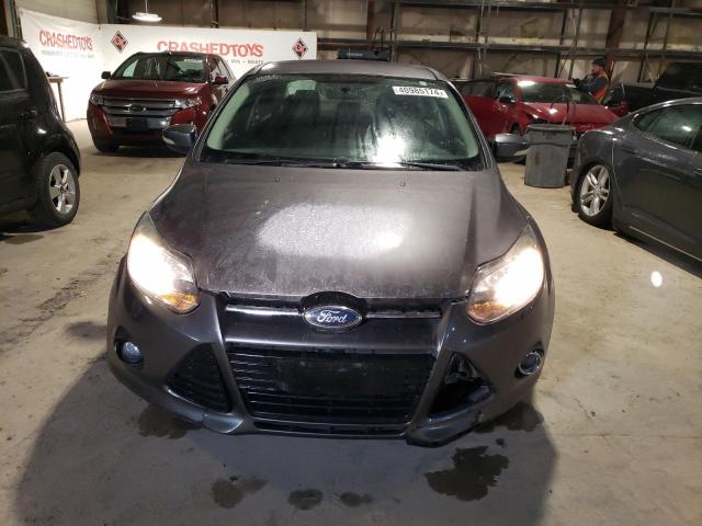 1FADP3J24EL267233 - 2014 FORD FOCUS TITANIUM GRAY photo 5