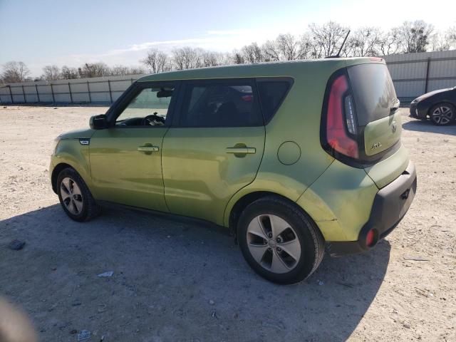 KNDJN2A20G7824731 - 2016 KIA SOUL GREEN photo 2