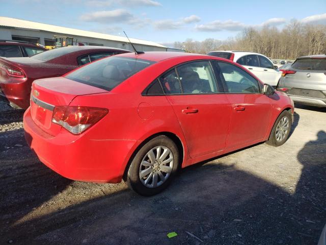 1G1PA5SH9E7194305 - 2014 CHEVROLET CRUZE LS RED photo 3