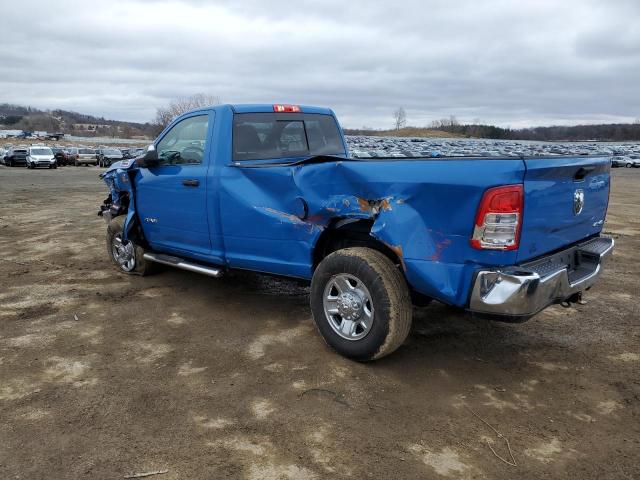 3C6MR5AL6NG294852 - 2022 RAM 2500 TRADESMAN Niebieski zdjęcie 2