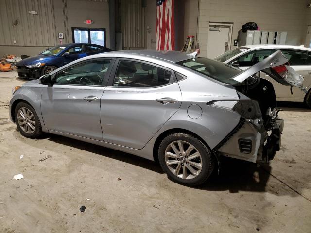 5NPDH4AE0FH552184 - 2015 HYUNDAI ELANTRA SE SILVER photo 2