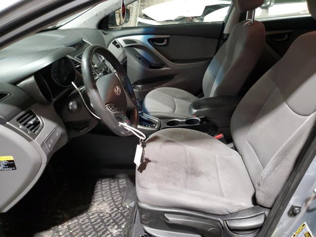 5NPDH4AE0FH552184 - 2015 HYUNDAI ELANTRA SE SILVER photo 7