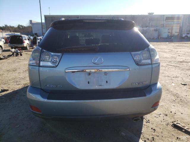 2T2HA31U26C101991 - 2006 LEXUS RX 330 BLUE photo 6