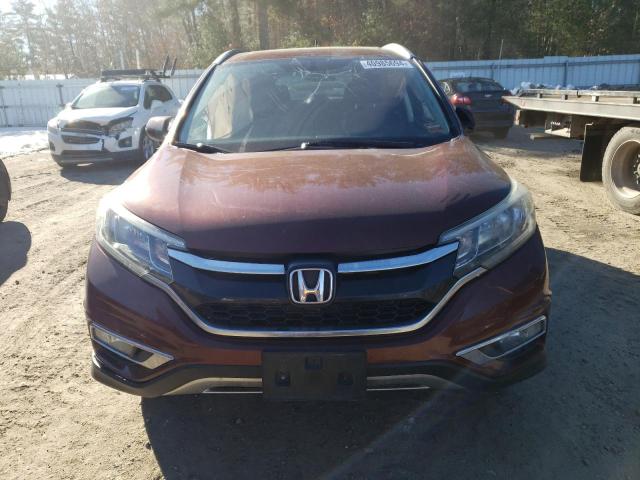 5J6RM4H79FL064527 - 2015 HONDA CR-V EXL BURGUNDY photo 5