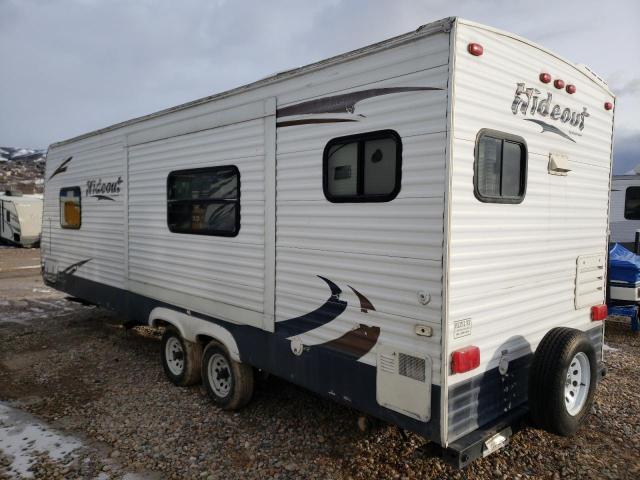 4YDT23R2697201707 - 2009 KEYSTONE CAMPER WHITE photo 3