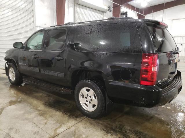 1GNFK26389R301004 - 2009 CHEVROLET SUBURBAN K1500 LT BLACK photo 2