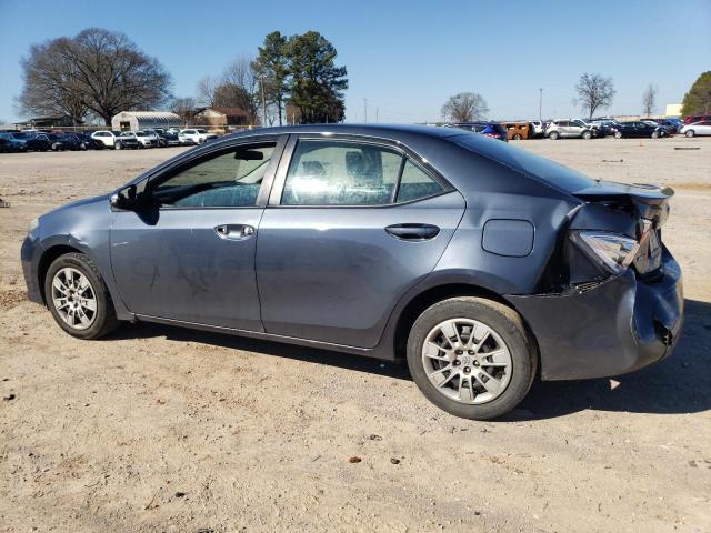 5YFBURHE5FP222355 - 2015 TOYOTA COROLLA L GRAY photo 2