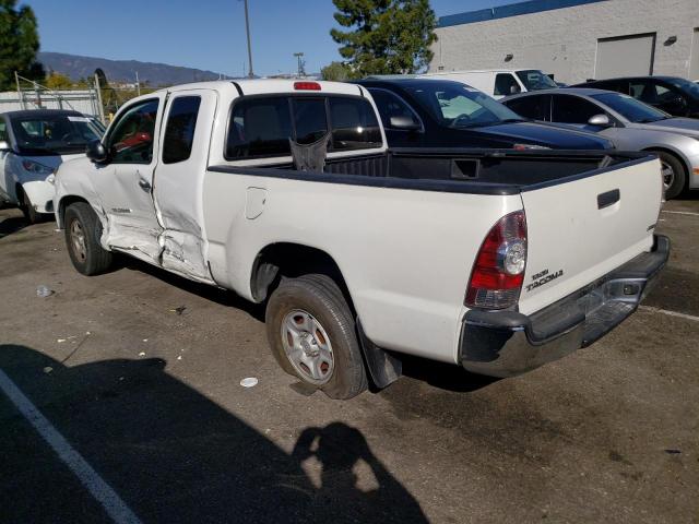 5TFTX4CN6CX016013 - 2012 TOYOTA TACOMA ACCESS CAB WHITE photo 2