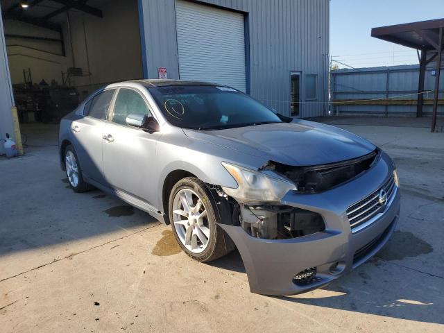 1N4AA5AP6AC804285 - 2010 NISSAN MAXIMA S BLUE photo 4