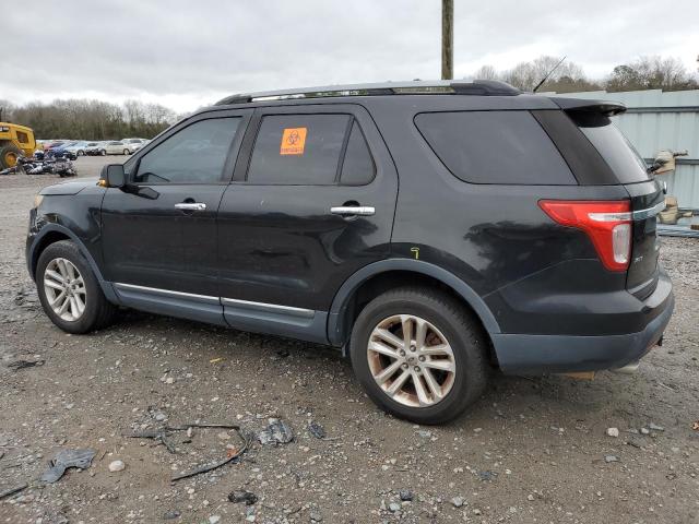 1FMHK8D85BGA55402 - 2011 FORD EXPLORER XLT BLACK photo 2