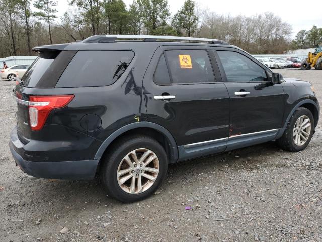 1FMHK8D85BGA55402 - 2011 FORD EXPLORER XLT BLACK photo 3