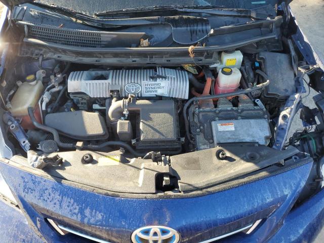 JTDZN3EUXC3090606 - 2012 TOYOTA PRIUS V BLUE photo 11