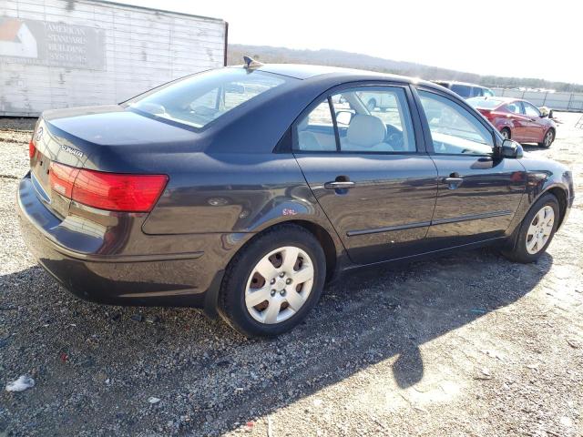 5NPET4AC0AH615889 - 2010 HYUNDAI SONATA GLS GRAY photo 3