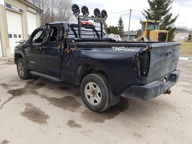 5TFUY5F10HX603301 - 2017 TOYOTA TUNDRA DOUBLE CAB SR/SR5 BLACK photo 2